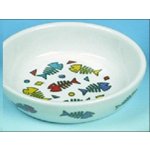Flamingo Pet miska cat keramika color fish 375 ml – Zboží Dáma