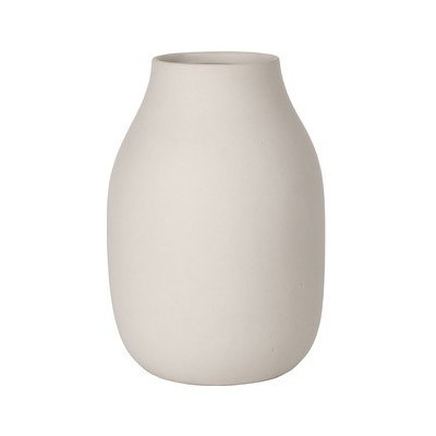 Blomus COLORA váza 20 cm krémová – Zboží Dáma