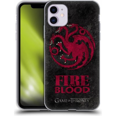 Pouzdro HEAD CASE Apple iPhone 11 Hra o trůny - Sigils Targaryen - Fire and Blood – Hledejceny.cz