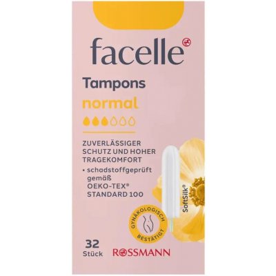Facelle Tampóny normal 32 ks – Zboží Dáma