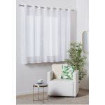 Dekorační záclona s kroužky SOFIA bílá 290x160 cm (cena za 1 kus) MyBestHome – Hledejceny.cz