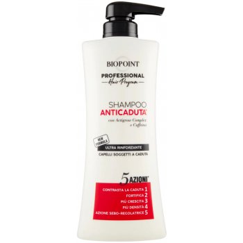 Biopoint Shampoo Anticaduta profesionální šampon proti vypadávání vlasů 400 ml