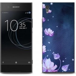 Pouzdro mmCase gelové Sony Xperia XA1 Plus - padající květy