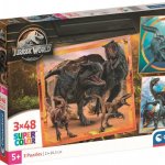 Clementoni Dětské Jurassic World 25250 3 x 48 dílků – Zboží Dáma