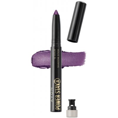 Avon Power Stay oční stíny v tužce 16hour Rich Plum 1,4 g – Zboží Mobilmania