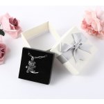 B-TOP krabička na šperky Typ 1 bílá/ šedá – Zboží Dáma