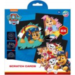 Grafix Škrabací obrázky 6 ks Tlapková patrola Paw patrol – Zboží Dáma