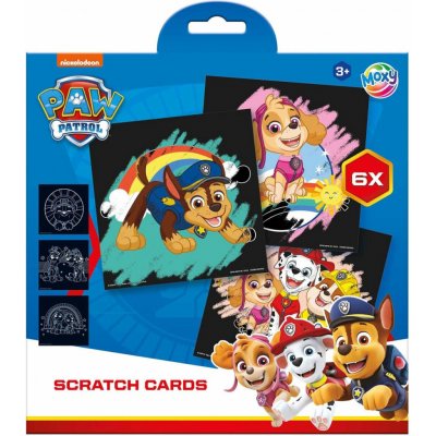 Grafix Škrabací obrázky 6 ks Tlapková patrola Paw patrol – Zboží Dáma