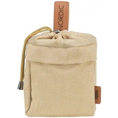 Pamlskovník a zásobník na sáčky na výkaly TRIXIE Be Nordic pískový 10 x 14 cm – Hledejceny.cz