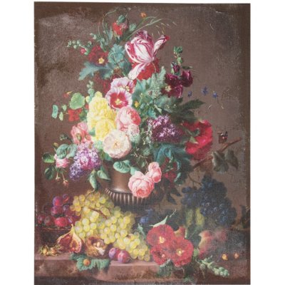 Vintage obraz Květiny – 60x3x80 cm – Zboží Mobilmania