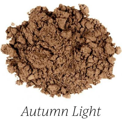 Uoga Uoga Sypké oční stíny s jantarem 711 Autumn light světle hnědá matná 1 g – Hledejceny.cz