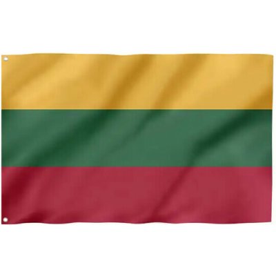 Vlajka WARAGOD Litva 150x90 cm – Hledejceny.cz