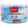 Kancelářská sponka a klip Comix Binder Clip Color B3633