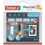 Tesa tesa® Samolepicí proužky se suchým zipem Powerstrips CLICK 4 x 2 M (77721-00003-00) – Hledejceny.cz