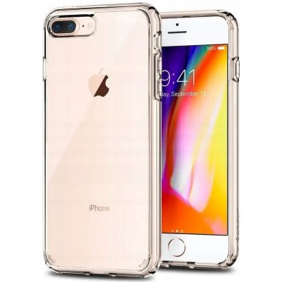 Pouzdro SPIGEN Ultra Hybrid 2 iPhone 7+/8+ clear – Zboží Mobilmania