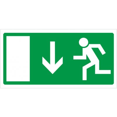 Únikový východ nad dveře plast 0,5mm 200 x 100 mm – Zboží Dáma