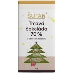ŠUFAN Vánoční čokoláda 70% s kořením 70 g – Hledejceny.cz