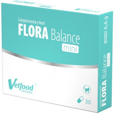 VETFOOD Flora Balance Mini doplňky stravy pro kočky 30 ks – Hledejceny.cz