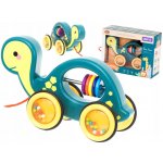 KIK KX5431 Dřevěné chrastítko na provázku mobilní želva – Hledejceny.cz