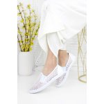 Prety Krajkové slip on tenisky 11014-1B – Zboží Dáma