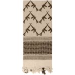 Šátek Rothco Shemagh Crossed Rifles tan – Sleviste.cz