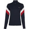 Dámská mikina Tommy Hilfiger Slim Full Zip Top LS desert sky/primary red