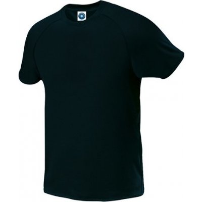 Starworld Prodyšné sportovní tričko z mikro polyesteru černá