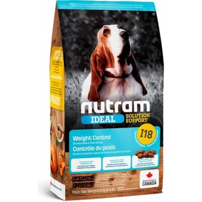 Nutram I18 Ideal Weight Control Dog 2 kg – Zboží Mobilmania