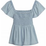 Gap Top Smocked Flutter světle modrá – Zbozi.Blesk.cz