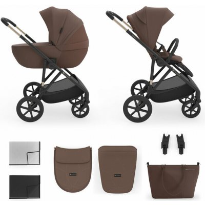 Kinderkraft Prime 3 3v1 Velvet Mocca 2026 – Zboží Mobilmania