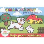 Omalovánky Moje první zvířátka 21x14,5cm – Hledejceny.cz