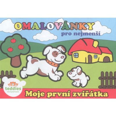 Omalovánky Moje první zvířátka 21x14,5cm – Zbozi.Blesk.cz
