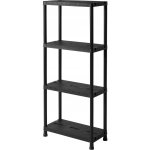 LIVARNO Regál se 4 policemi, 60 x 138 x 30 cm – Zboží Mobilmania