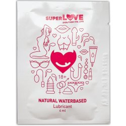 SuperLove Natural Waterbased Lubricant 4 ml