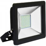 Ecolite Černý LED reflektor 30W SMD s pohybovým čidlem – Zbozi.Blesk.cz