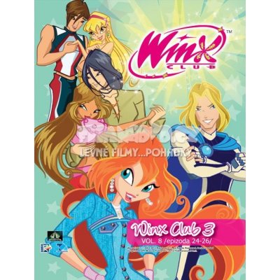 Winx Club - 3. série, epizody 24-26 plastový obal DVD – Hledejceny.cz