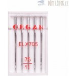 Strojové jehly EL x 705 chromium pro coverlocky – Zbozi.Blesk.cz
