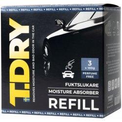 Everbrand Sweden náhradní sáčky do pohlcovače vlhkosti T.Dry, neparfem. 3 x 100g