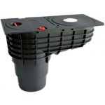 Likov Geiger s dolní výpustí suchý 125 x 110 mm černý – Sleviste.cz