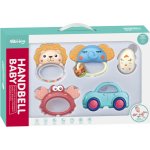 CHIPOLINO Sada chrastítek s kousátky Animals 5ks – Zboží Dáma