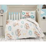Matějovský povlečení Baby Bears smetanové 100 x 135 cm 40 x 60 cm – Zboží Dáma