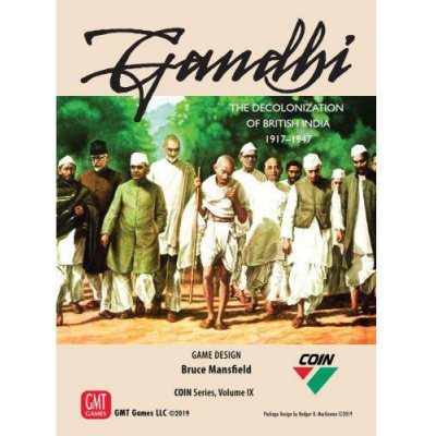 GMT Games Gandhi The Decolonization of British India 1917 – 1947