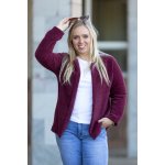 Italy fashion sako DAMIO Červená – Zboží Dáma