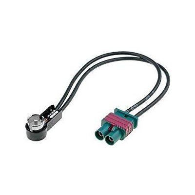 4CARMEDIA Anténní adaptér ISO pro všechny modely s konektorem Fakra Audi 2002->, Fiat 2008->, Mercedes 2002->, Peugeot 2002->, Seat 2002->, VW 2002->, – Zboží Živě