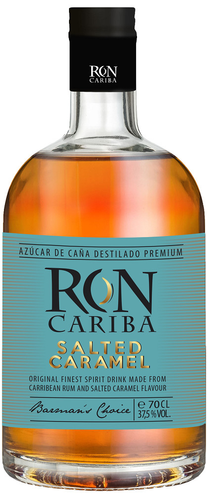 Ron Cariba Salted Caramel 37,5% 0,7 l (holá láhev)