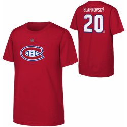 Outerstuff Dětské tričko Juraj Slafkovsky Montreal Canadiens Flat Name & Number Ctn Tee