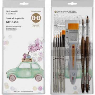 Kompletní sada štětců pro akvarel – Sleviste.cz