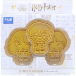 PME Harry Potter vykrajovátka s otiskovačem Harry, Ron a Hermiona (3 ks) – Hledejceny.cz