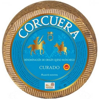 Corcuera Quesos Ovčí sýr vyzrálý Manchego Curado kolo 3100 g – Hledejceny.cz