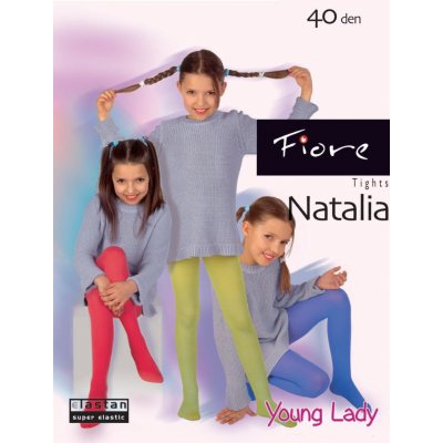 Fiore Natalia 40den dětské punčochové kalhoty dark green zelené – Zboží Mobilmania
